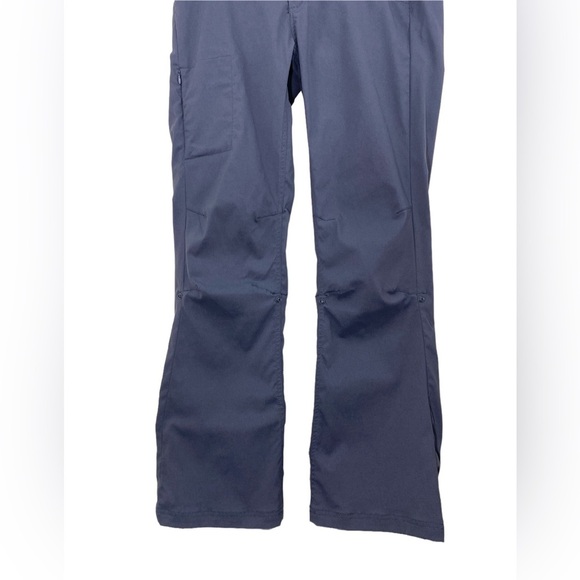 PRANA Halle Straight Leg Roll Up Pant Hiking Outdoors Gray Size 10 - Picture 4 of 10